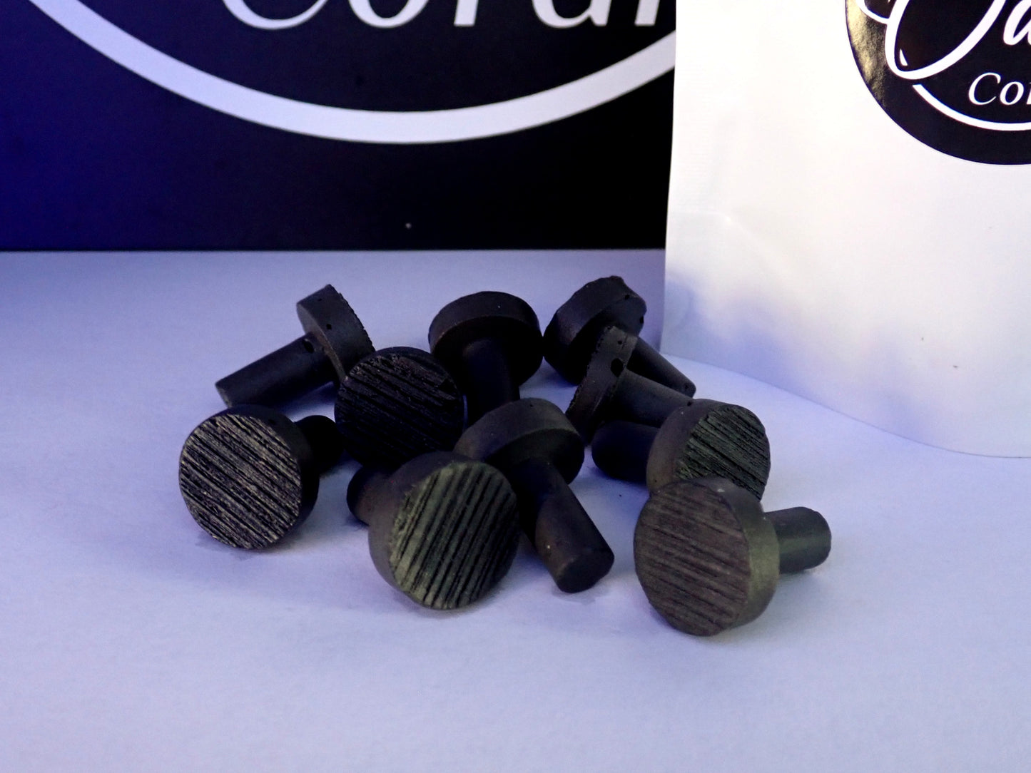 Frag plugs Black - 10 Pack